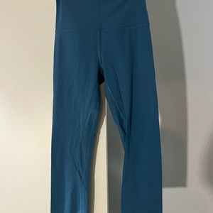 Blue Lululemon Align Leggings
